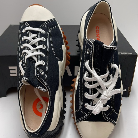 Converse Men’s RUN STAR MOTION OX
BLACK/WHITE/EGRET 172895C Platforms Sneakers - Picture 12 of 16